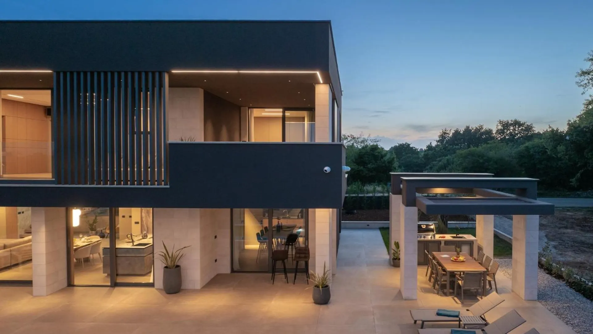Luxury Villa Teulu With Sea View Krnica Kroatien